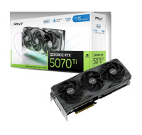PNY VGA NVIDIA GeForce RTX 5070 Ti Triple Fan Plus 16GB OC, RTX 5070 Ti OC, 16GB GDDR7, 3xDP, 1xHDMI