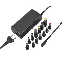 AVACOM QuickTIP 90W - univerzální adaptér pro notebooky + 13 konektorů - Poškozený obal (Komplet)