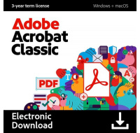 Acrobat Pro 2024 (Classic) for ENT MP ML (+CZ) EDU Term License (Set up as 36 month) 1 User, Level 1, 1-9, Named