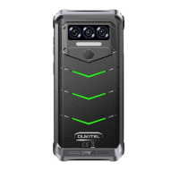 Rugged Smartphone Oukitel WP38 MT8788 6GB 256GB 10600-15W A13, Black w Green [No Charger]