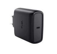 TRUST napájecí adaptér MAXO 65W, USB-C, černá