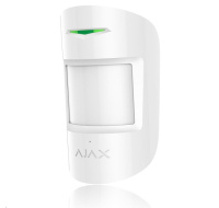 Ajax CombiProtect (8EU) ASP white bezdrátový, kombinovaný detektor
