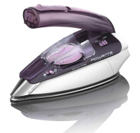 Rowenta First Class DA1511F1 napařovací žehlička, 1000 W, sklopná rukojeť, cestovní, fialová