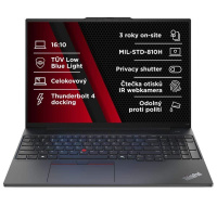 LENOVO NTB ThinkPad E16 G2 - Ultra7 155H,16" WUXGA,32GB,512SSD,W11P,3y premier onsite