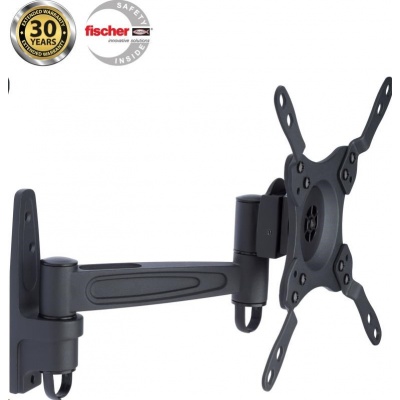 CONNECT IT A6BK nástěnný držák na obrazovky 13-42", záruka 30 let, černá