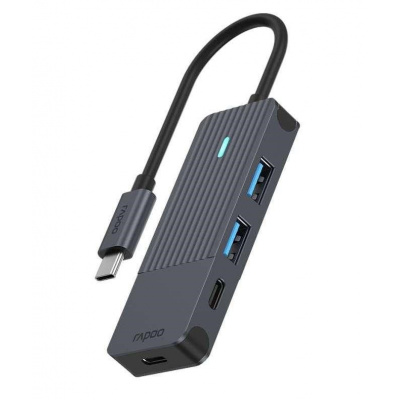 RAPOO rozbočovač UCH-4003, USB-C na USB-A & USB-C