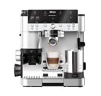 Ninja Luxe Café Premier ES601EU, 3v1 kávovar, stříbrný, mlýnek s váhou, technologie Barista Assist