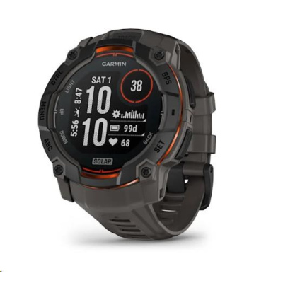 Garmin Instinct 3 50mm SOLAR Black Charcoal, EU