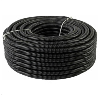 Chránička na kabel (husí krk) 13mm s podélným řezem, balení 100m
