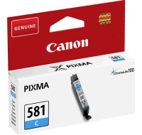Canon CARTRIDGE CLI-581 azurová pro PIXMA TS615x, TS625x, TS635x, TS815x,TS825x, TS835x, TS915x (256 str.)