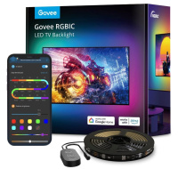 BAZAR - Govee TV 55-65" SMART LED podsvícení RGBIC - Poškozený obal (Komplet)