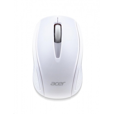 ACER  Wireless Mouse G69 White - RF2.4G, 1600 dpi, 95x58x35 mm, 10m dosah, 2x AAA, Win/Chrome/Mac,Retail Pack