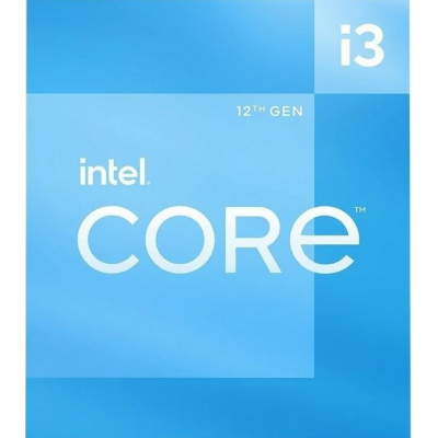CPU INTEL Core i3-12100F, 3.30GHz, 12MB L3 LGA1700, TRAY (bez chladiče, bez VGA)