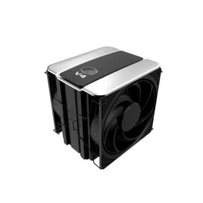 Cooler Master CPU Chladič V4 ALPHA 3DHP BLACK, 2x120mm, LGA1851, AM5, černá