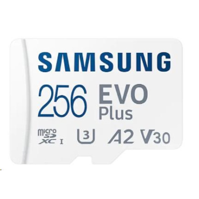 Samsung micro SDXC karta 256GB EVO Plus + SD adaptér