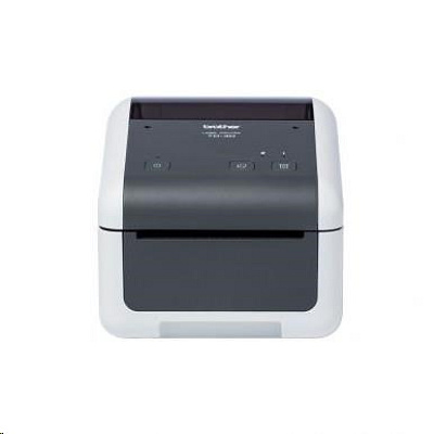 BROTHER tiskárna štítků TD-4215D (tisk štítků, 203 dpi, max šířka štítků 104 mm, rychl. tisku 127 mm/sec)) USB, RS-232C