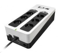 Eaton -Poškozený obal- 3S 550 FR, UPS 550VA / 330W, 6 zásuvek (3 zálohované), USB, české zásuvky, bazar