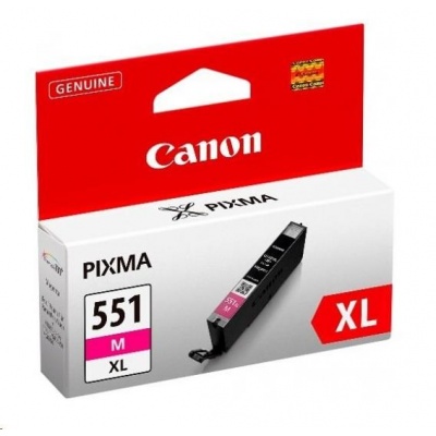 Canon CARTRIDGE CLI-551XL C azurová pro PIXMA MG545x, MG505x, MG635x, iP7250 (680 str.)