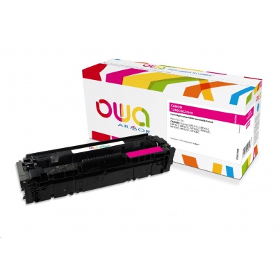 OWA Armor toner pro CANON LBP 611Cn, 613Cdw, 631Cn, 633Cdw, MFP635Cx, 1300 str., červená/magenta (CRG045M)