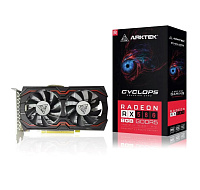 ARKTEK VGA AMD Radeon RX 580 8GB V4, RX 580, 8GB GDDR5, 1xDP, 1xHDMI, 1xDVI