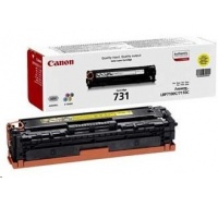 Canon TONER CRG-731Y žlutá pro i-SENSYS LBP7100Cn, LBP7110Cw, MF623Cn, MF628Cw, MF8230Cn, MF8280Cw (1 500 str.)