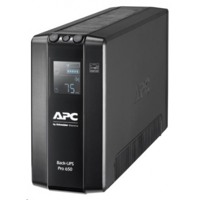 APC Back UPS Pro BR 900VA, 6 Outlets, AVR, LCD Interface (540W)