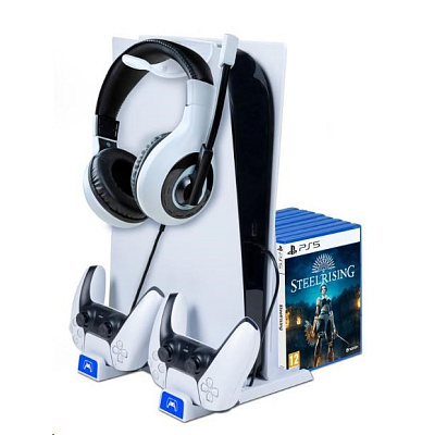 Multifunkční nabíjecí stojan pro PlayStation 5