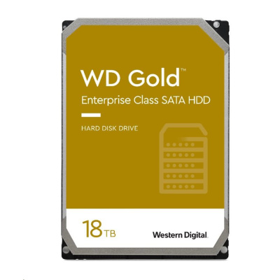 BAZAR - WD GOLD WD181KRYZ 18TB SATA/ 6Gb/s 512MB cache 7200 ot.