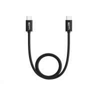 WG - Datový kabel Type-C to Type-C / 1m / 3A / black