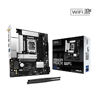 ASRock MB Sc LGA1851 B860M ROCK WIFI, Intel B860, 2xDDR5, 1xHDMI, 1x DP, WiFi,  mATX