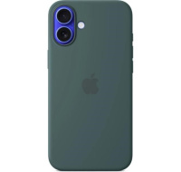 APPLE iPhone 16 Plus Silicone Case with MagSafe - Lake Green