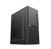 BAZAR - 1stCOOL skříň JAZZ 4, Mid tower, AU, 2xUSB 3.0, 2x USB 2.0, bez zdroje, černá - Po opravě
