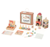 BAZAR - Sada montessori hraček pro děti od 1,5 roku (19–24 měsíců) - edukativní box - Poškozený obal (Komplet)