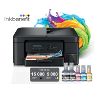 BROTHER multifunkce inkoustová DCP-T730DW - A4 128MB 2400x600 16ppm ADF USB 2.0. WIFI - INKTANK