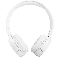 JBL Tune 510BT White sluchátka na uši, bezdrátová, Bluetooth 5.0, 32 ohm, výdrž až 40 hod, rychlé nabíjení, bílá