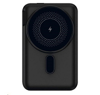 WG Powerbank 10000 mAh s nabíjecím slotem na Apple Watch a stojánkem/black