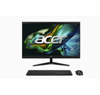BAZAR - ACER PC AiO Aspire C24-1800, i3-1305U,23,8" FHD,8GB,512GB M.2 SSD,IrisXe,ESHELL,USB KB+mouse,black - Poškozený o