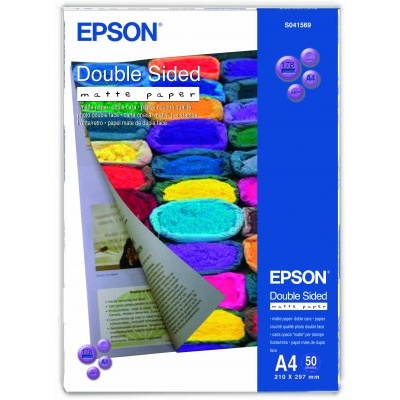 EPSON Paper A4 Double Sided Matte - 50 Blatt, 178g/m2