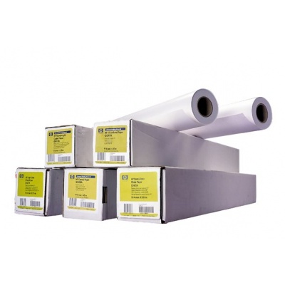 HP Heavyweight Coated Paper, 167 microns (6.6 mil) • 130 g/m2 (35 lbs) • 610 mm x 30.5 m, C6029C