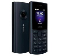 BAZAR - Nokia 110 Dual SIM, 4G, černo-modrá (2023), (CZ, SK, HU), poškozený obal