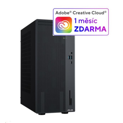 ASUS PC Desktop ExpertCenter P500 Mini Tower (P500MV-13420H255X), i5-13420H, 15L, 16GB, 512GB SSD, UHD, W11 Pro, Gray