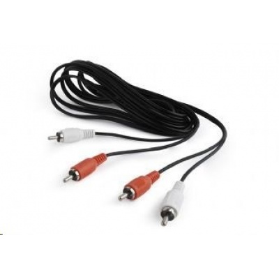 GEMBIRD Kabel CABLEXPERT přípojný 2xcinch/2xcinch, 3m, audio