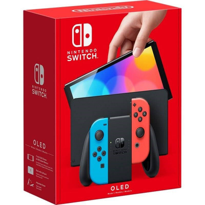 Nintendo Switch OLED Neon Blue/Neon Red