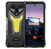 BAZAR - Smartphone Ulefone Armor 34 Pro 5G 16GB 512GB, Black, [No Charger], EU - Po opravě (Komplet)