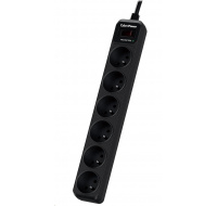 BAZAR - CyberPower Surge Buster™ 6 zásuvek, 1.8m, German, New-  Poškozený obal