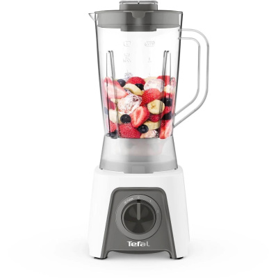 Tefal BL2C0130 Blendeo Plus stolní mixér, 450 W, 2 rychlosti, 1.5 l, pulzní funkce, drcení ledu, bílý