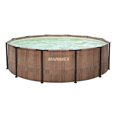 Marimex Florida bazén 4,57x1,32 m se zabudovaným skimmerem - motiv TEAK