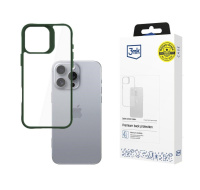 3mk ochranný kryt Satin Armor Case+ Green pro Apple iPhone 16 Pro Max