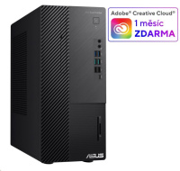 ASUS PC Desktop (D700MEES-3131000360), i3-13100, 16GB, 512GB SSD, Inte UHD, No OS, Black