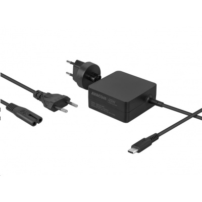 AVACOM Nabíjecí adaptér USB Type-C 45W Power Delivery